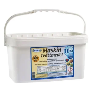 WEBA maskintvättmedel 10 kg. Fritt levererat.