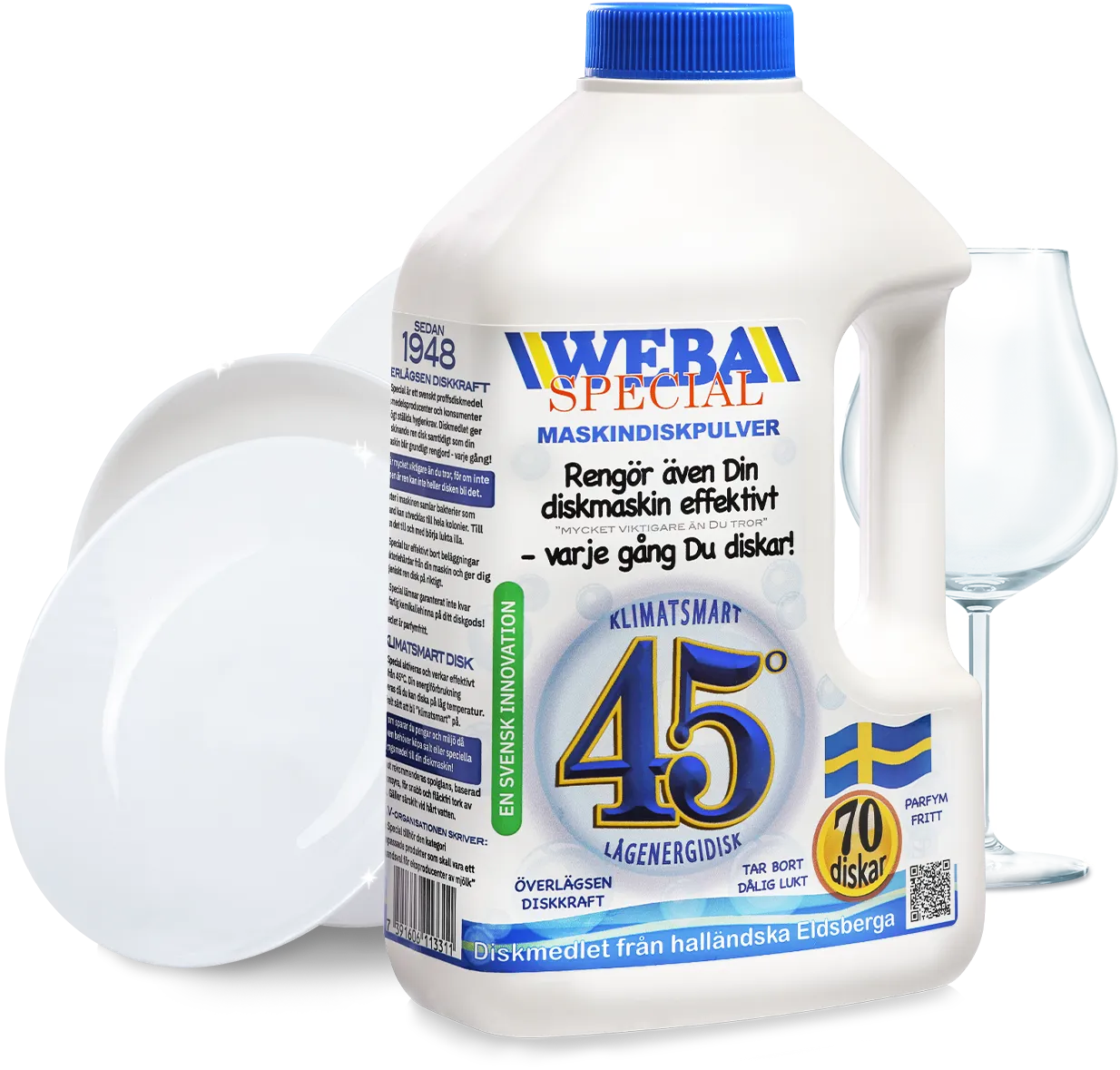 WEBA special maskindiskpulver